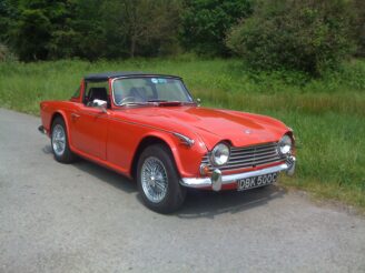 Triumph TR4A Surrey Top