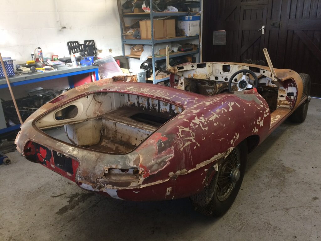 1966 E-Type S1 4.2 `barn find` Roadster