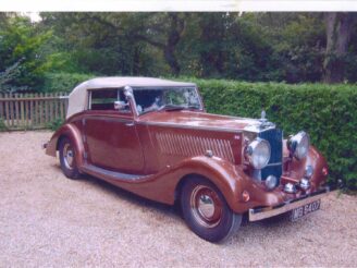 1938 RAILTON Straight 8 Series III Fairmile Drophead Coupe