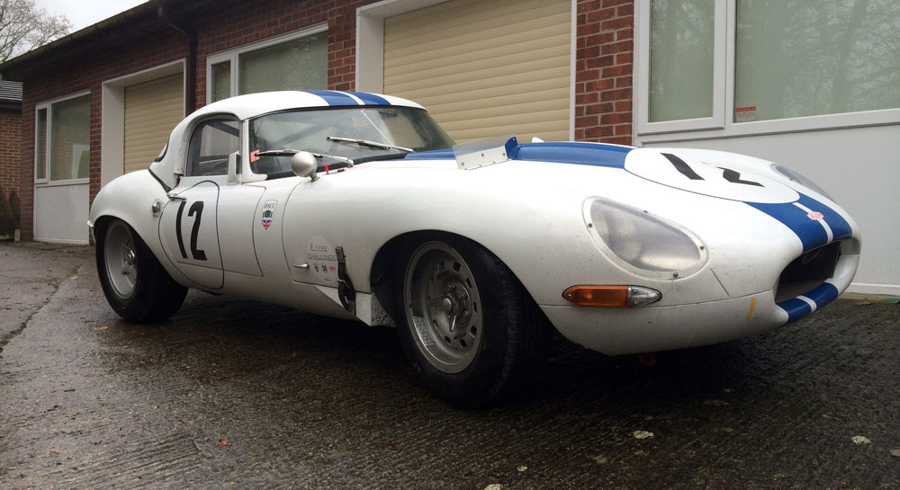 Classic Jaguar track and rally cars