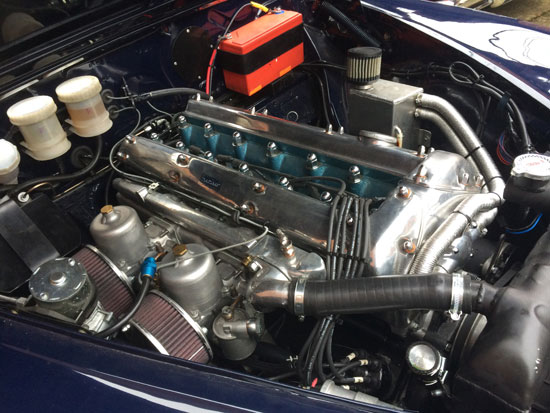 Classic Jaguar engine