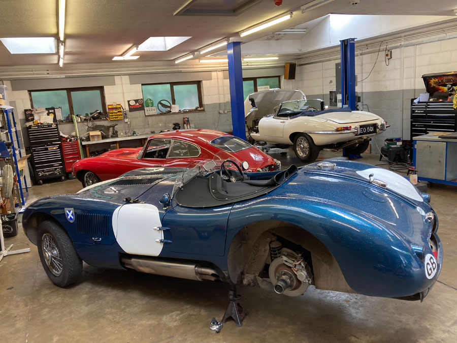 Classic Jaguar Servicing Surrey
