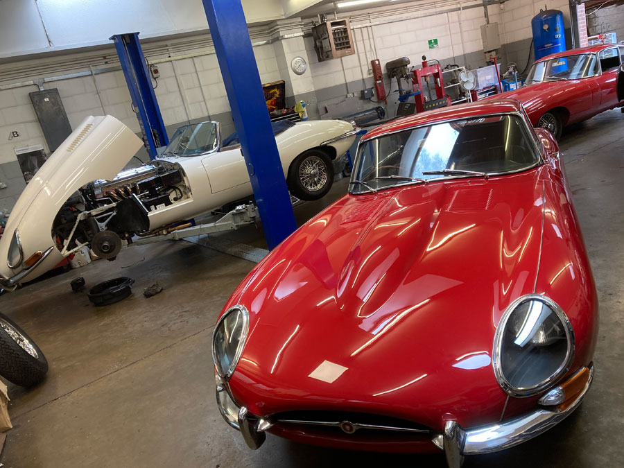 Classic Jaguar Servicing and Repair Surrey